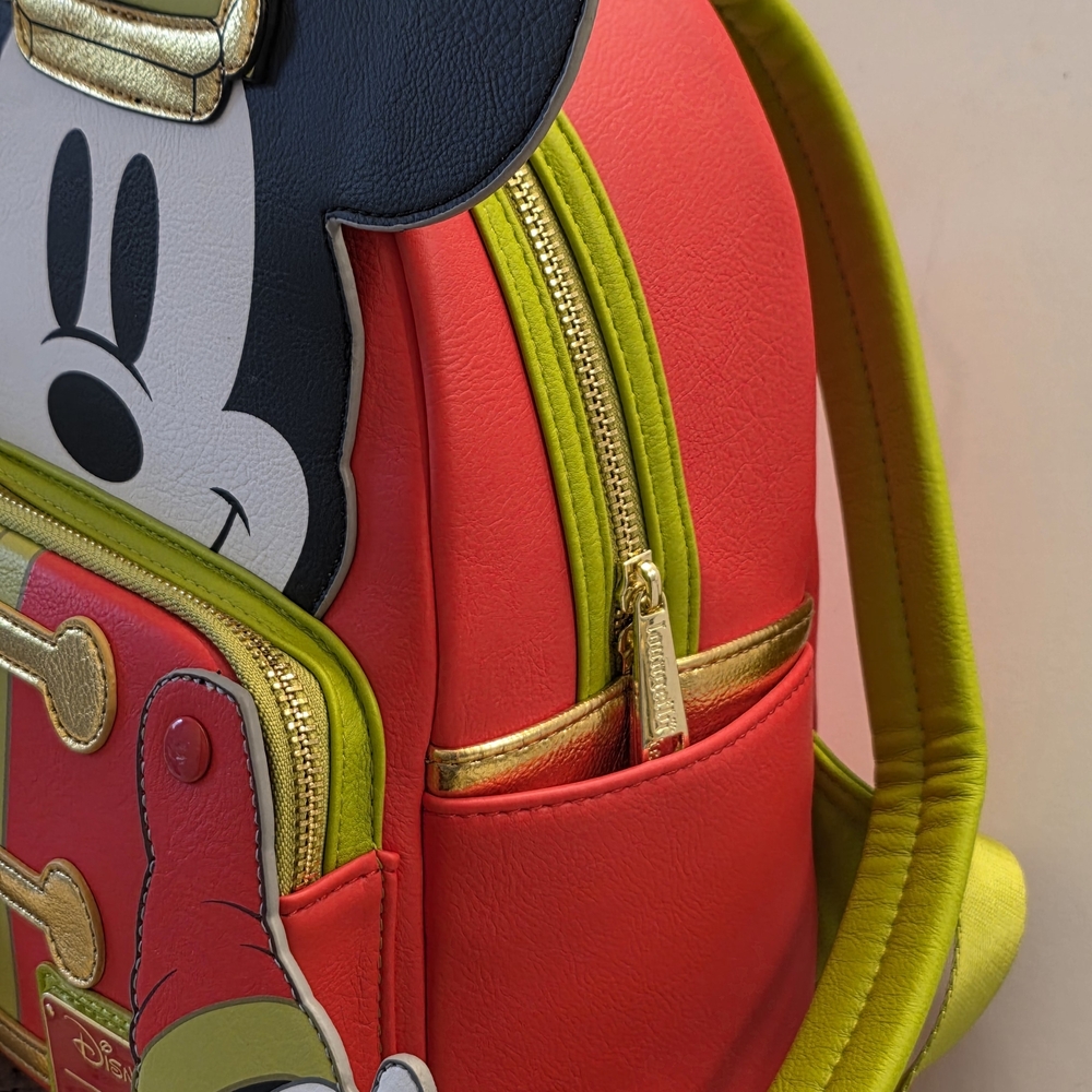 Disney Loungefly Mickey Mouse Marching Band Red and Black NWOT - Picture 4 of 16